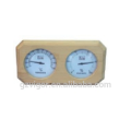 Sauna wooden Temperture Moisture Measure clock For Sauna Room Steam Room